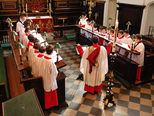 he Boys Choir of All Saints Northampton